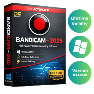 Bandicam - 2025: v8.1.1.2518 High-Quality Screen Recording Software