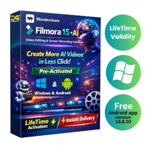 FILMORA-15 + Ai Features (Latest-2026-version)